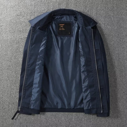 Business Casual Lapels Jacket Men's Windproof Overalls