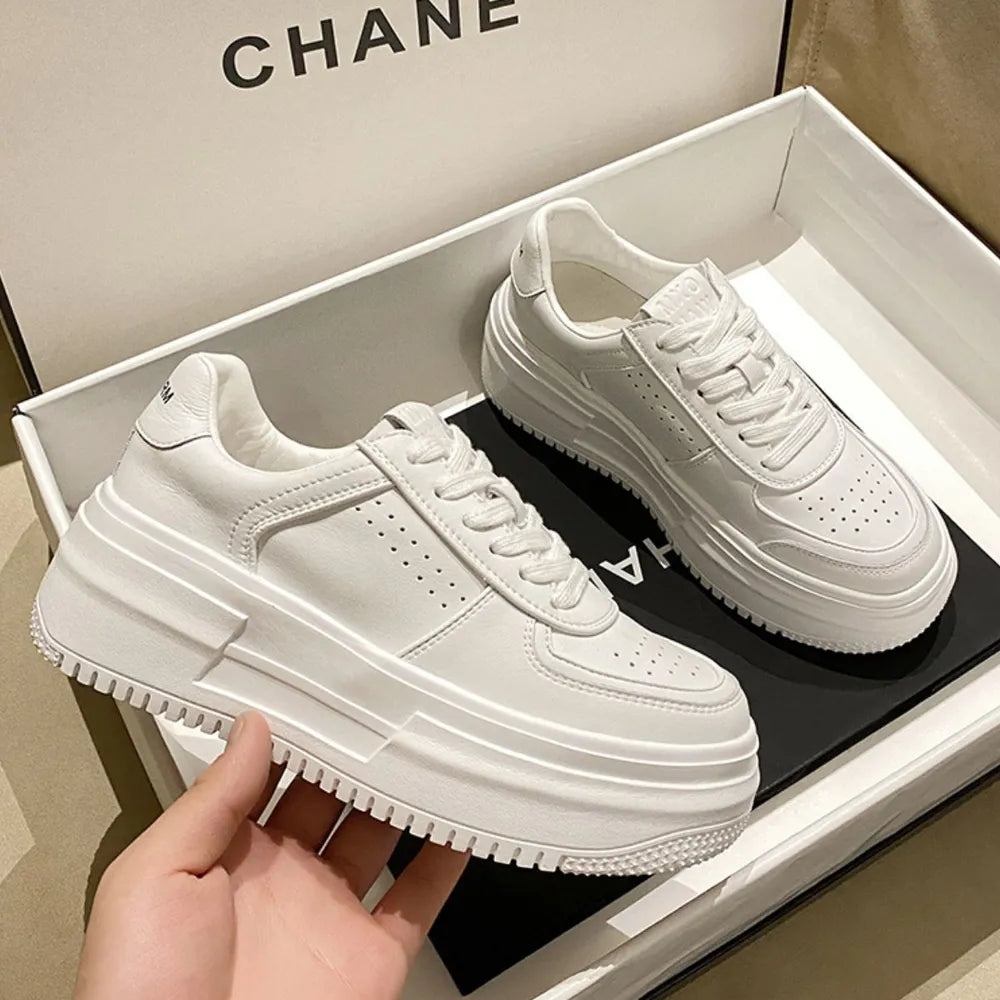 Lace Up Platform Sneakers